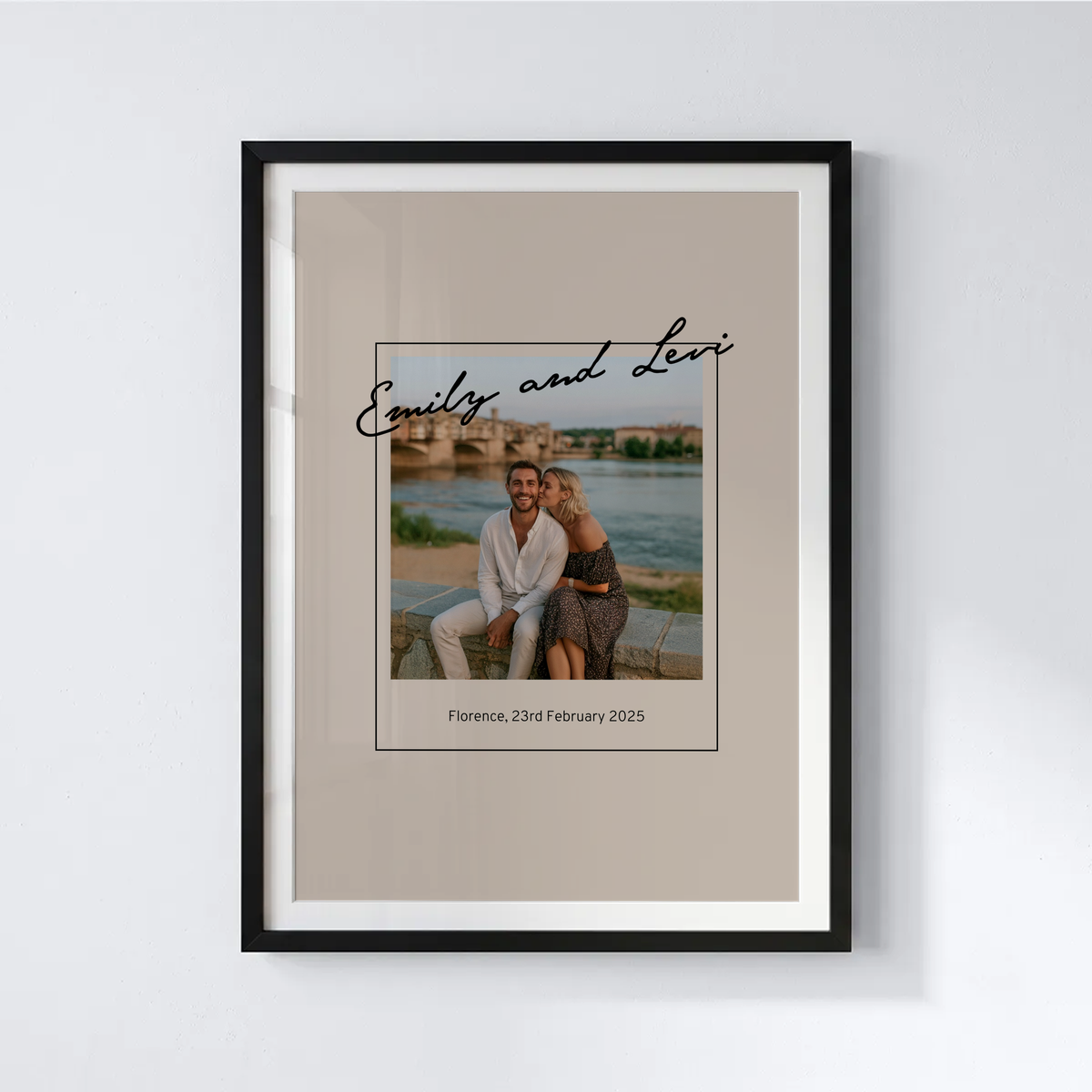 Polaroid frame