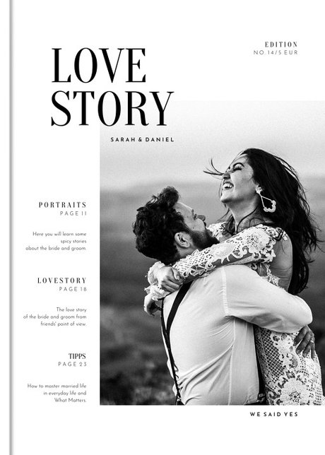 Photo book Editorial Style