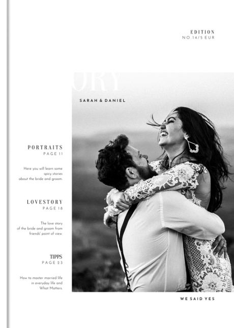 Photo book Editorial Style