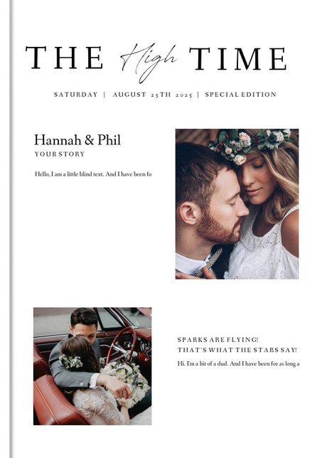 Photo book The Wedding TIME