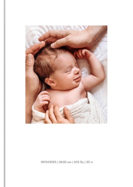 Photo book Little Heart