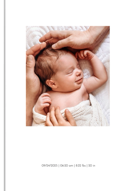 Photo book Little Heart