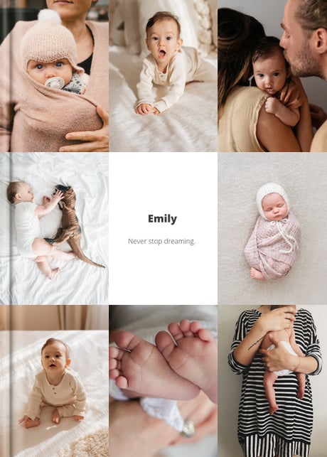 Photo book Modern Baby Diary