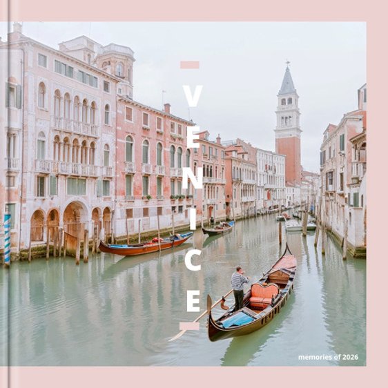 Photo book Venice