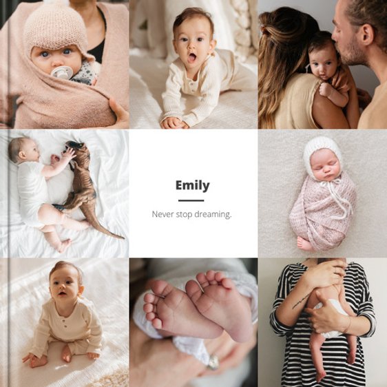 Photo book Modern Baby Diary