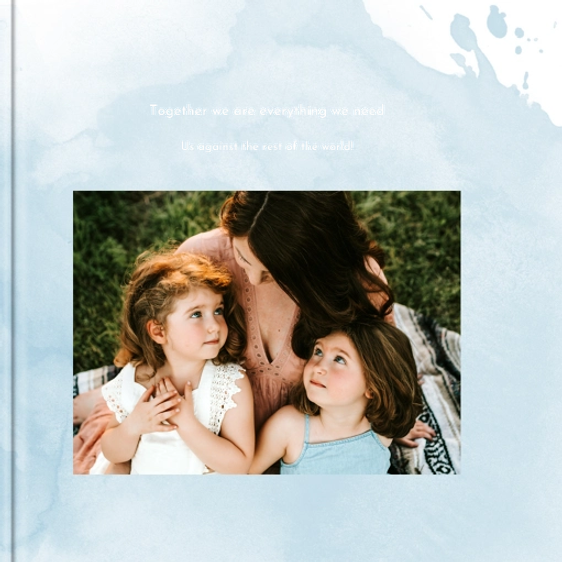 Photo book Watercolors