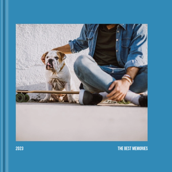 Photo book Blue