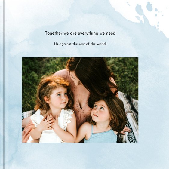 Photo book Watercolors