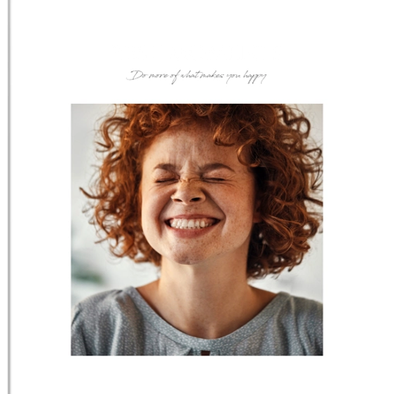 Photo book Simple white