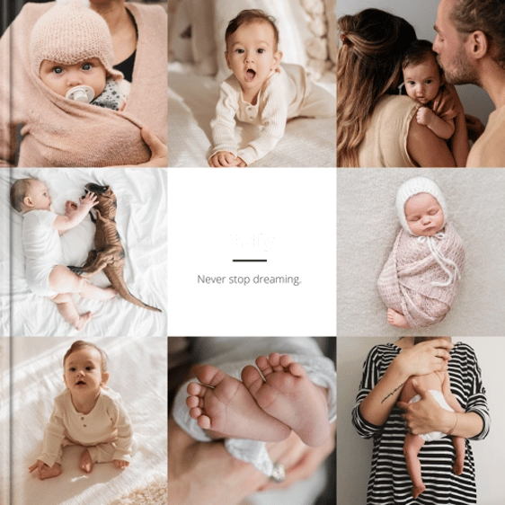 Photo book Modern Baby Diary