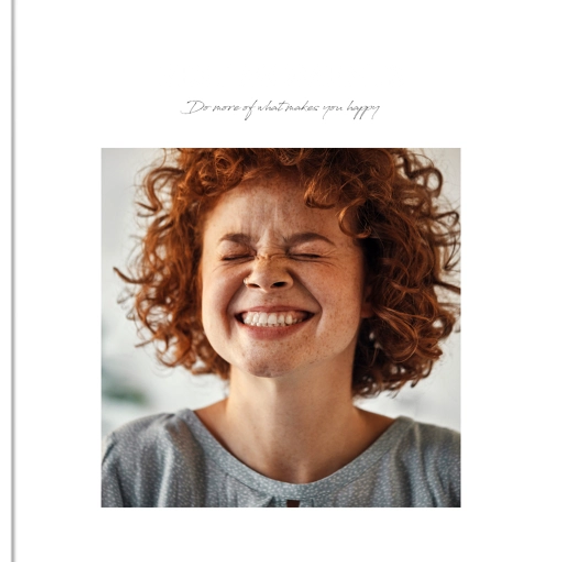 Photo book Simple white