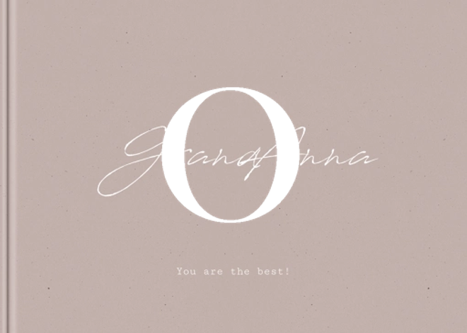 Photo book To Grandma