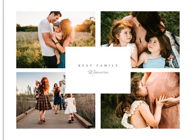 Photo book Collage Look