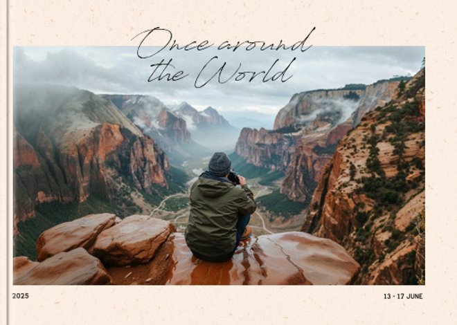Photo book Wanderlust