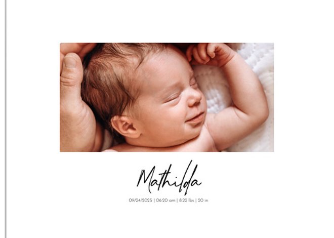 Photo book Little Heart