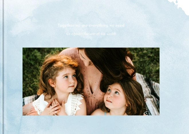 Photo book Watercolors