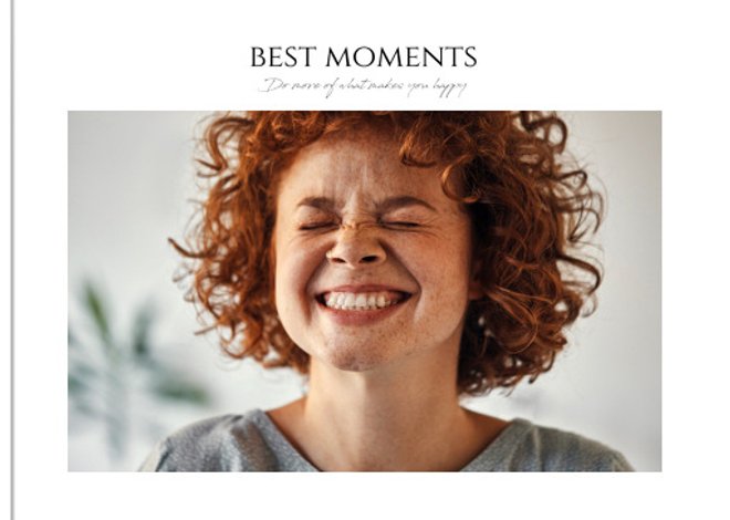 Photo book Simple white