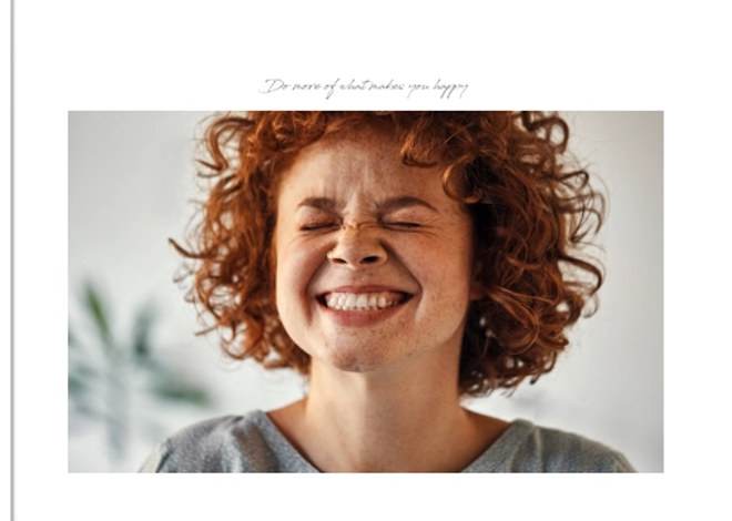 Photo book Simple white