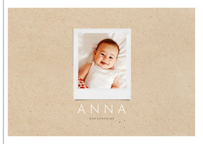 Photo book Our Sunshine