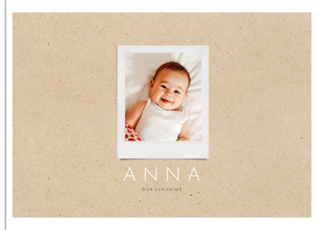 Photo book Our Sunshine