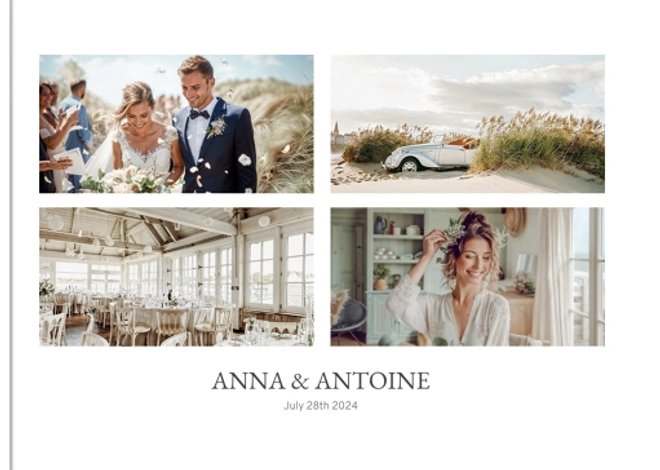 Photo book Beach Romance