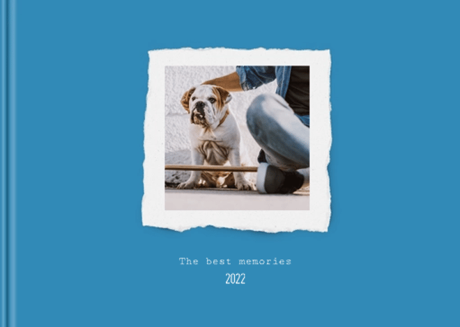 Photo book Blue