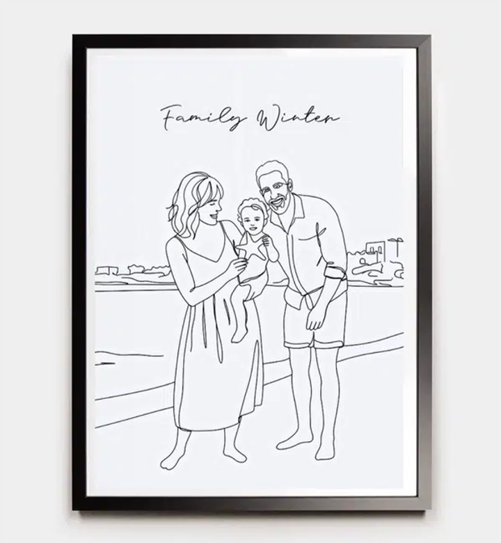 Line-Art Family