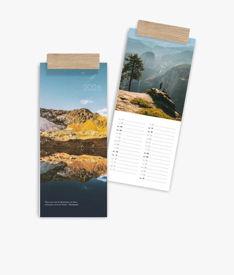 Vertical calendar Great View