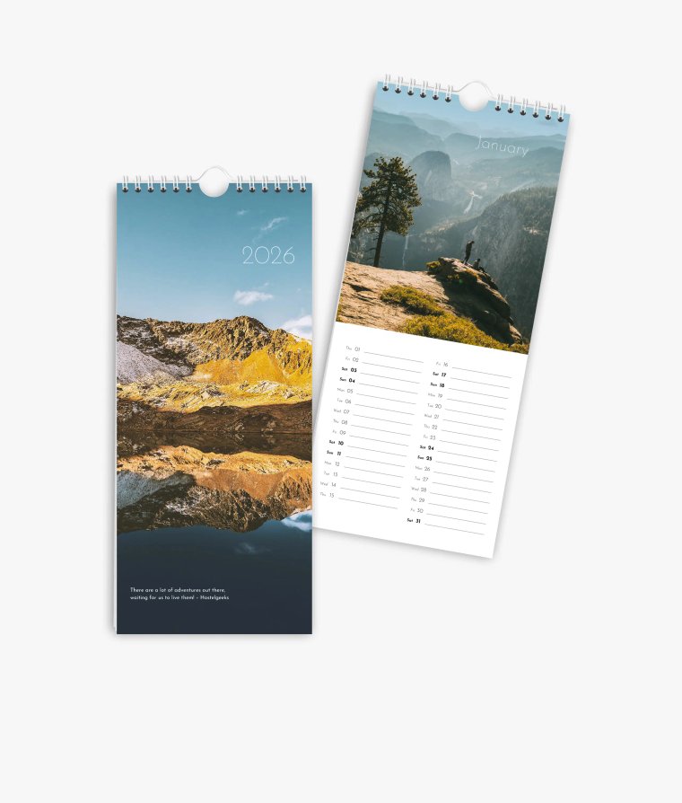 Vertical calendar Great View