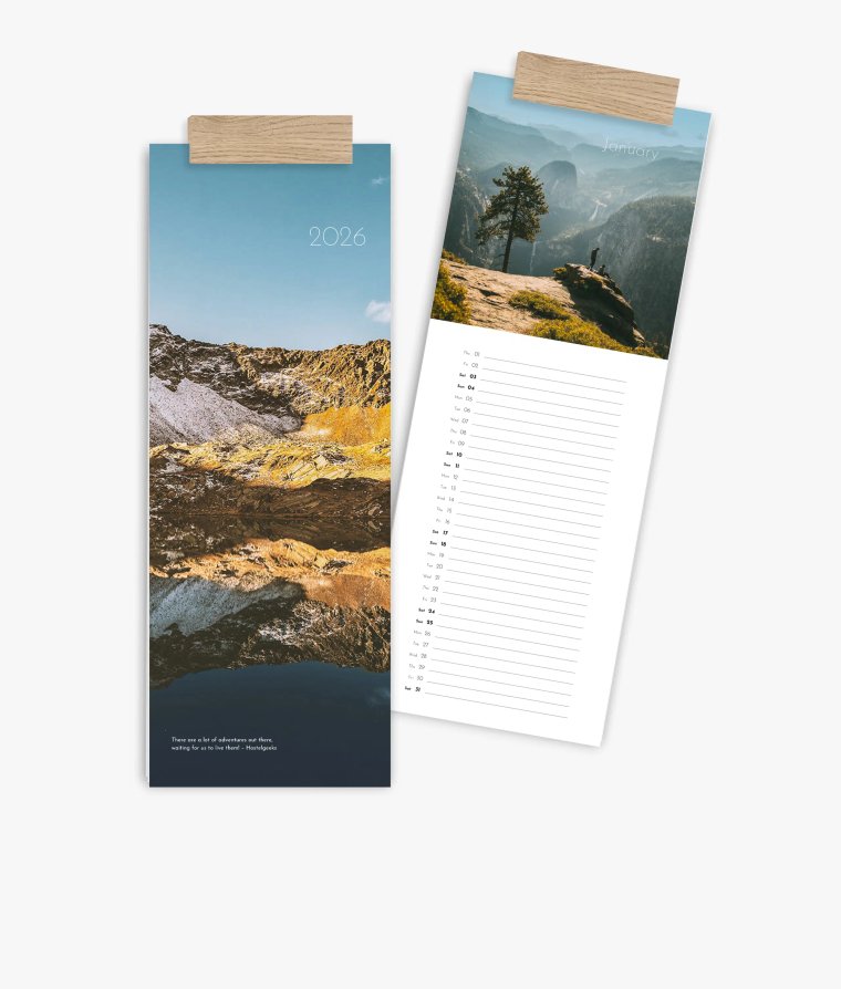 Vertical calendar Great View