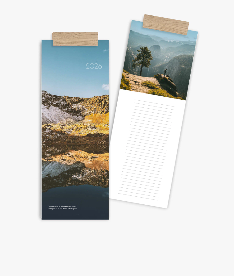 Vertical calendar Great View