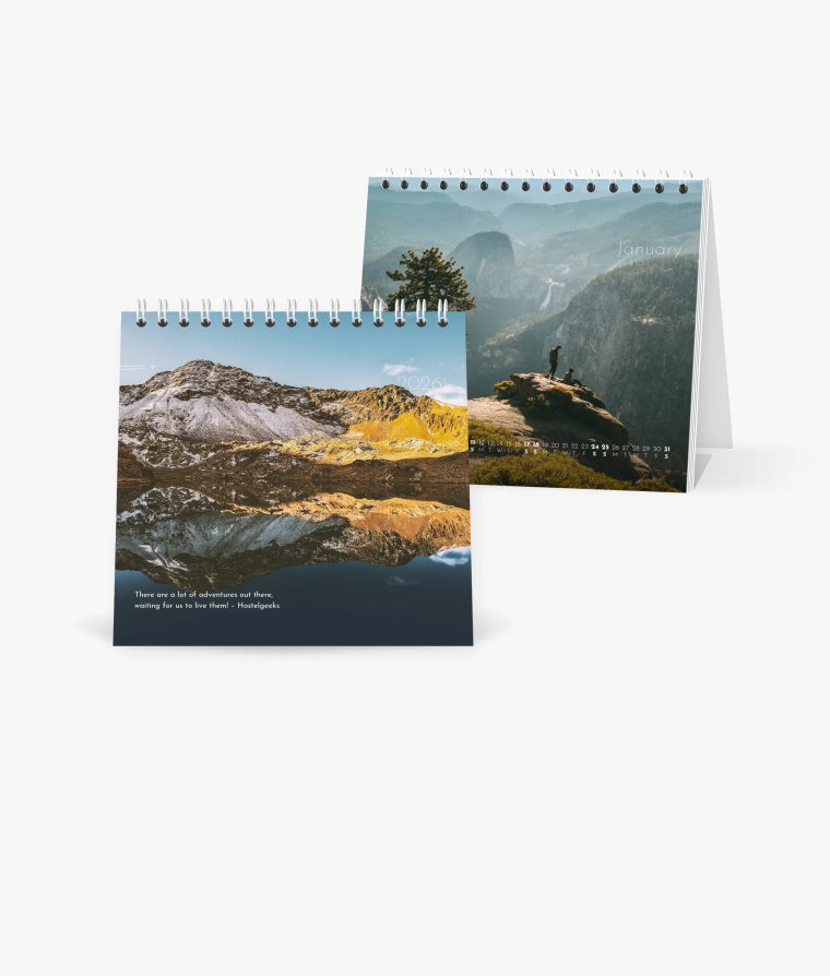 Desk calendar Great View