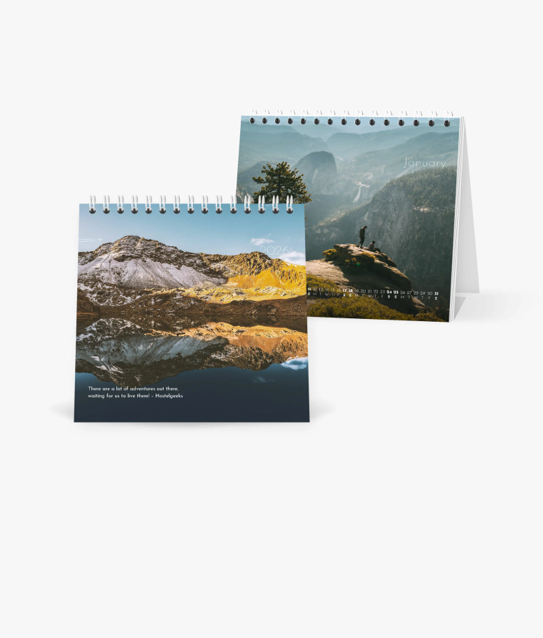 Desk calendar Great View