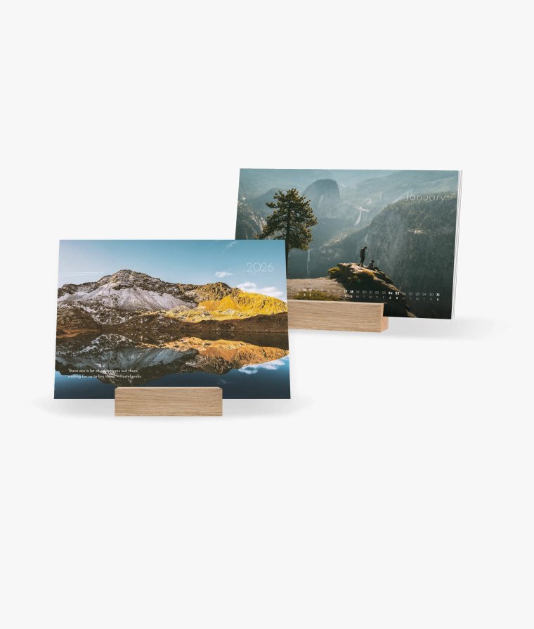 Desk calendar Great View