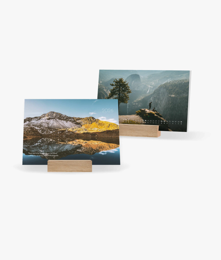 Desk calendar Great View