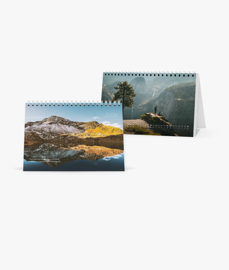 Desk calendar Great View