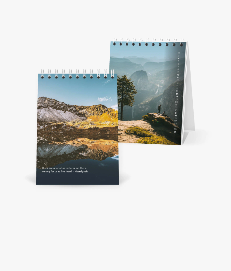Desk calendar Great View