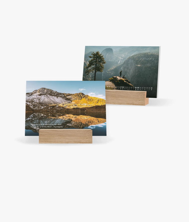 Desk calendar Great View