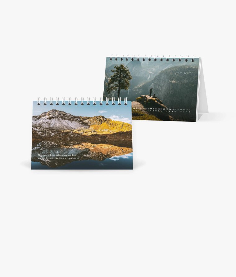 Desk calendar Great View