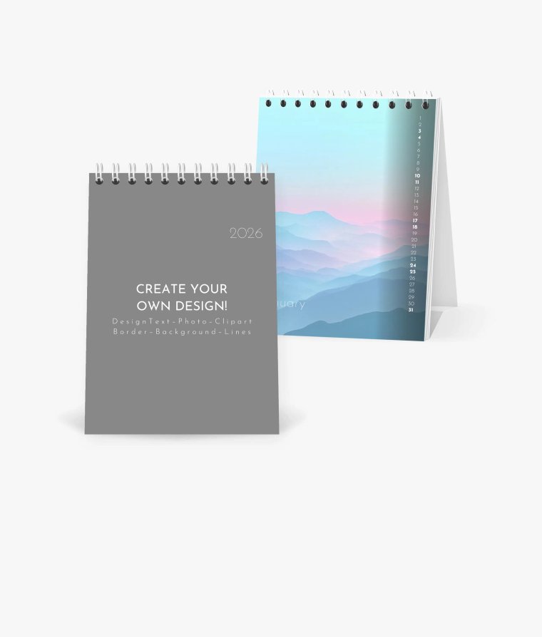 Desk calendar Big Blanco