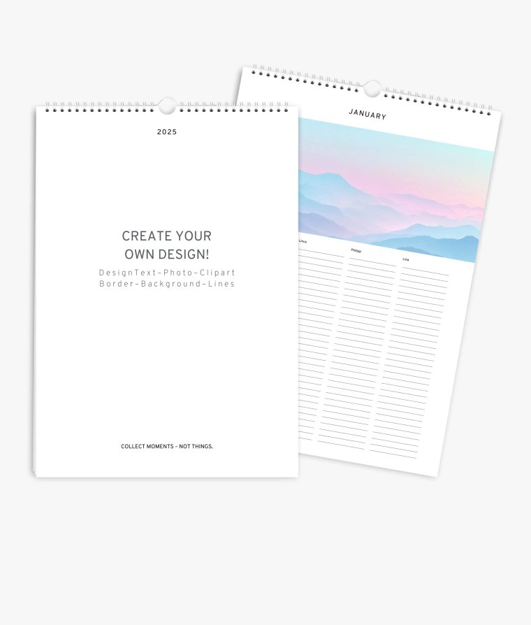 Family planner Plain Blanco