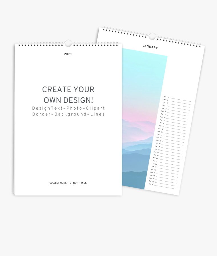 Appointment calendar Plain Blanco