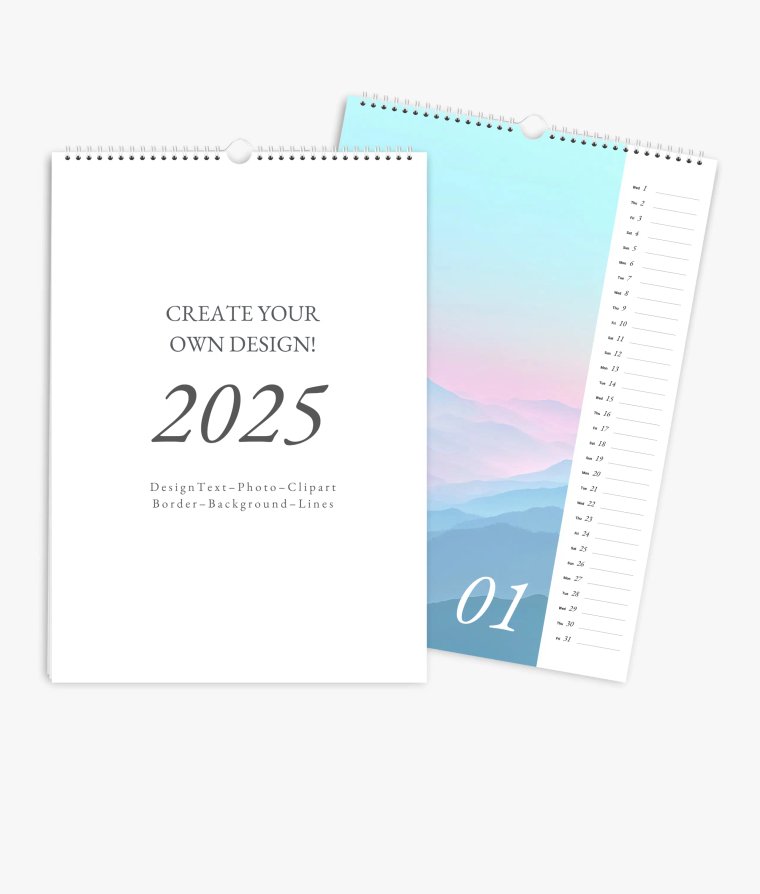 Appointment calendar Simple Blanco