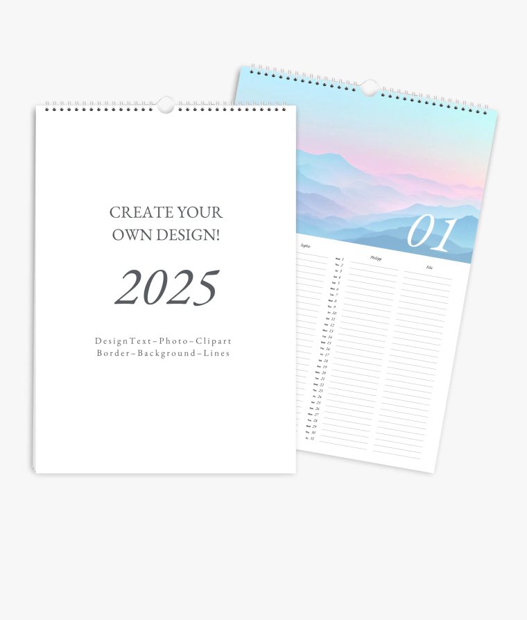 Family planner Simple Blanco