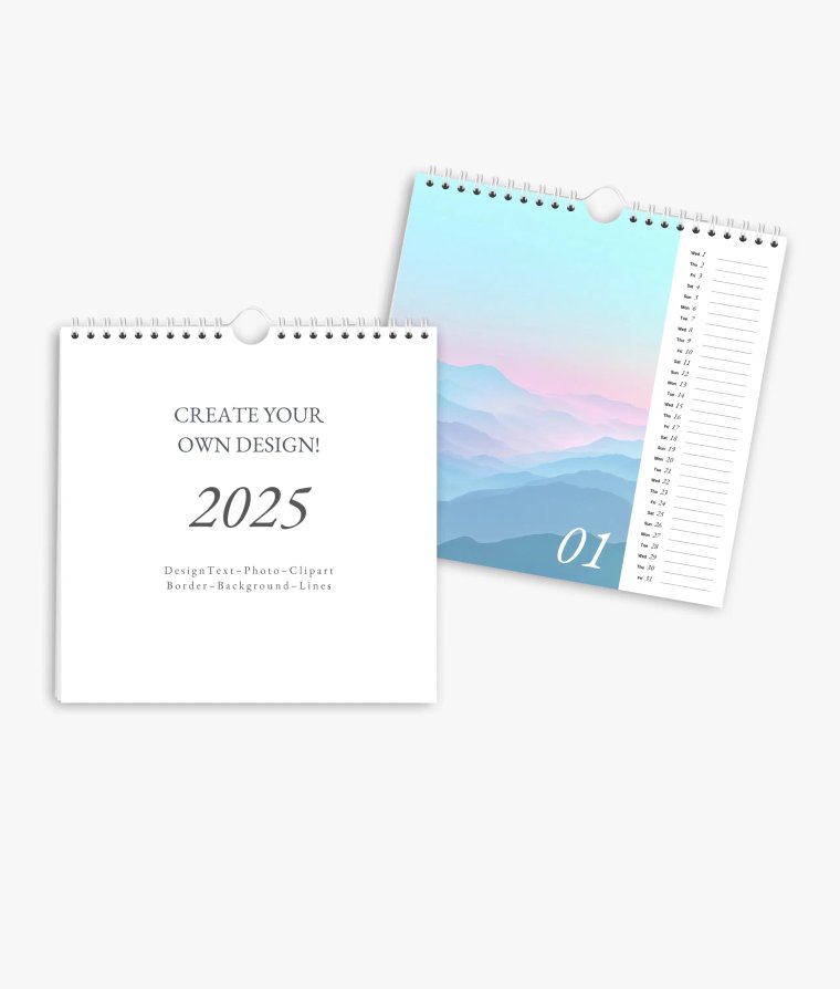 Appointment calendar Simple Blanco