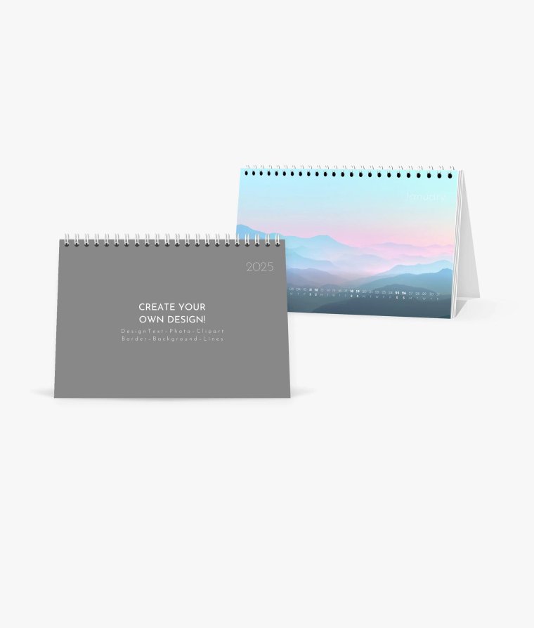 Desk calendar Big Blanco