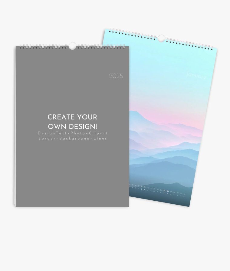 Wall calendar Big Blanco