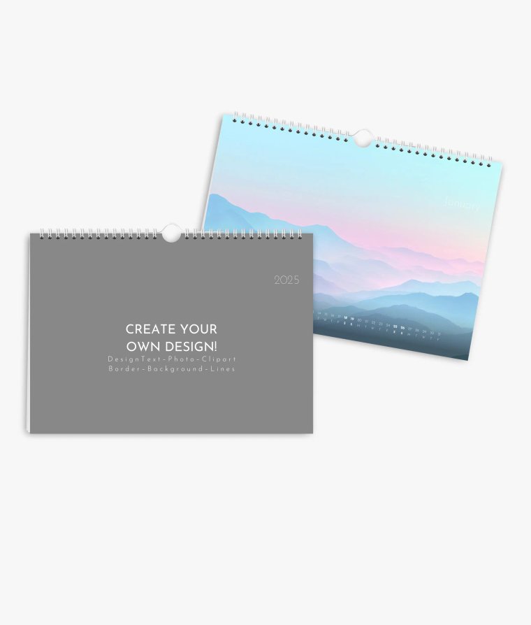 Wall calendar Big Blanco