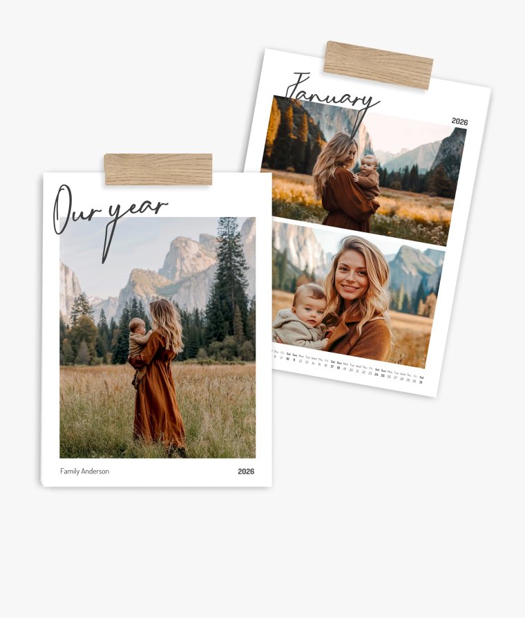 Wall calendar Year of Highlights