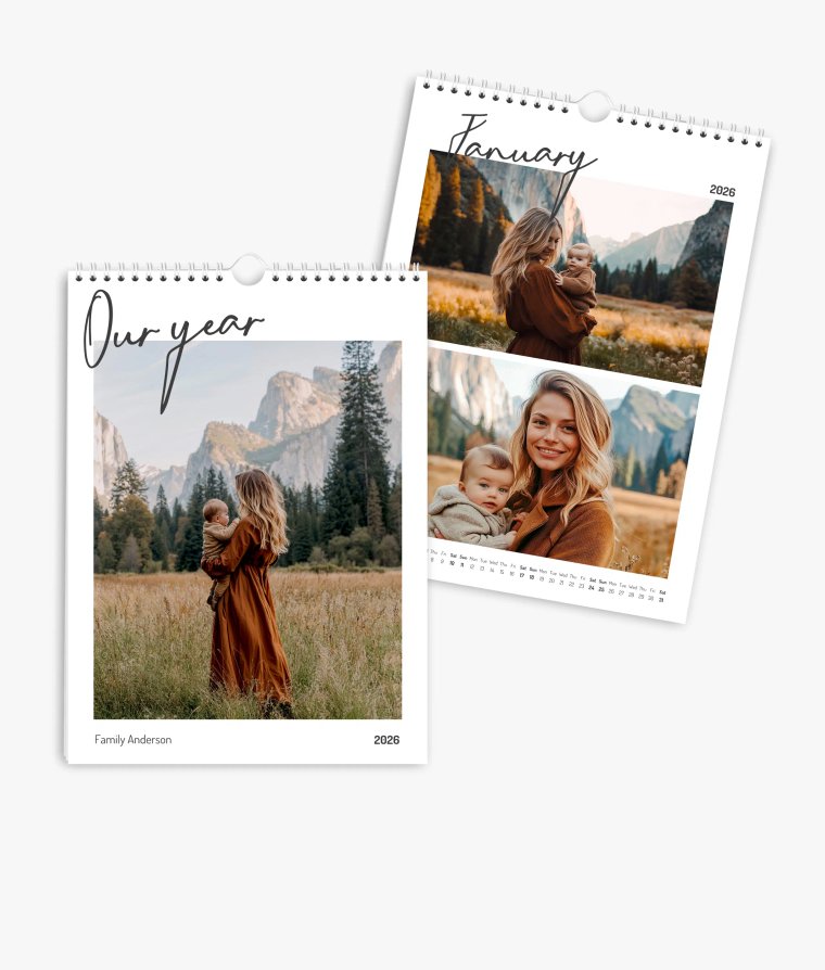 Wall calendar Year of Highlights